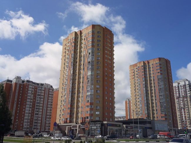 В новостройке на улице Пушкино