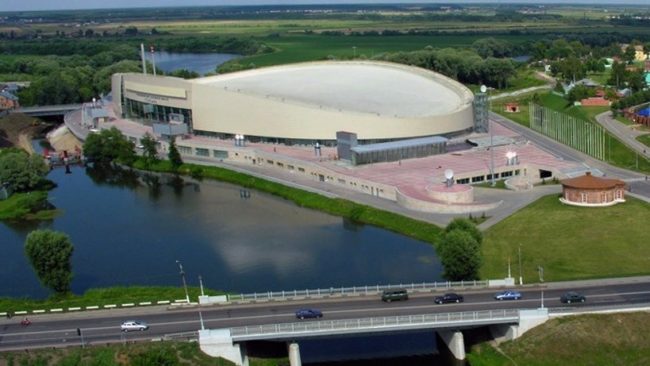 В спортивном центре