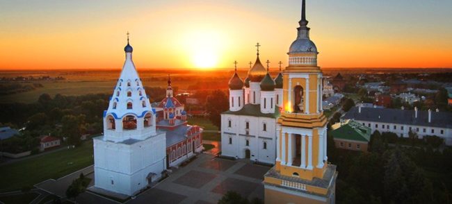 Коломенский кремль был основан