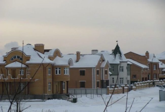 Строительство небольшого элитного микрорайона