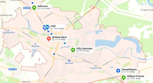 Здравоохранение в населенном пункте