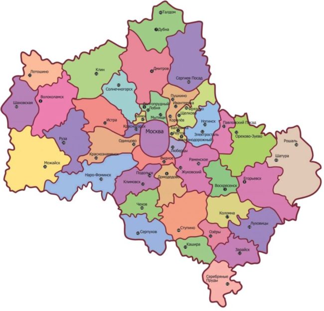 Самые красивые города Подмосковья