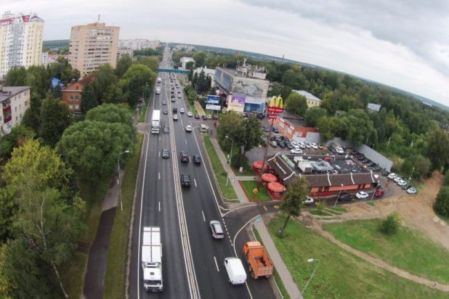 Ленинградское шоссе в Солнечногорске