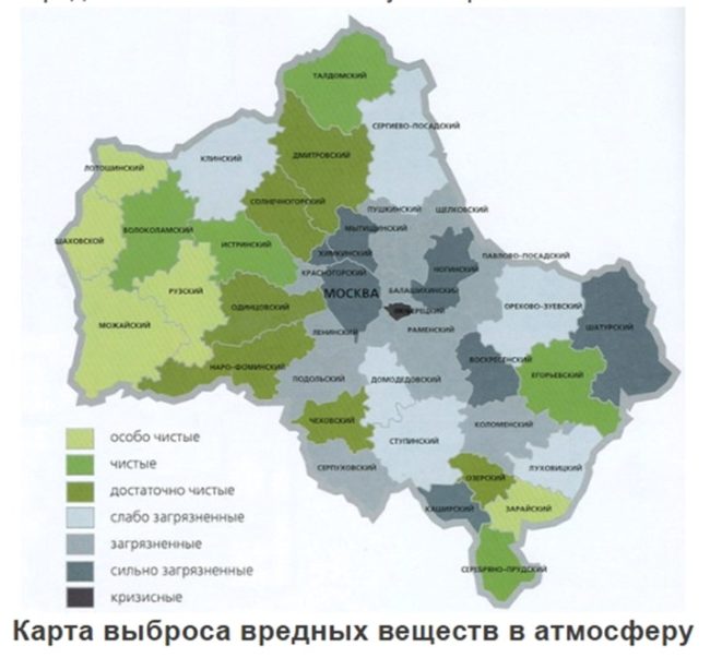 Рузский район расположен на западе Московской области