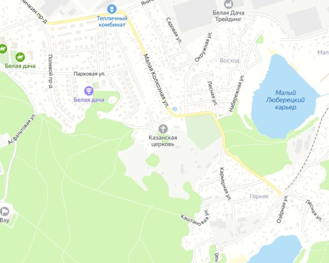 Церковь Казанской иконы Божией Матери в Котельниках