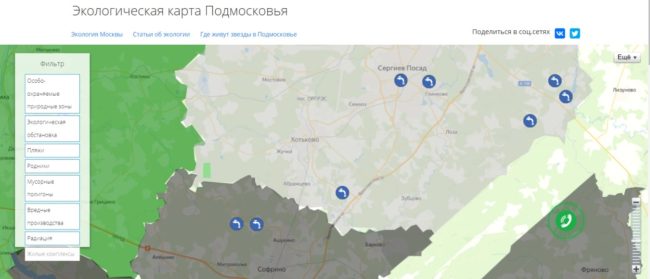 Состояние экологии