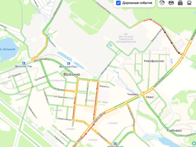 Во Фрязино курсируют автобусы